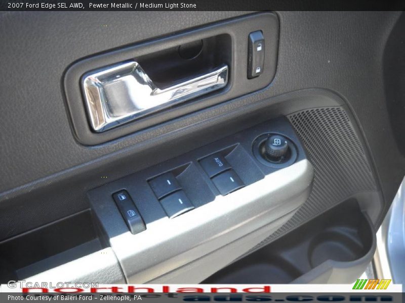 Pewter Metallic / Medium Light Stone 2007 Ford Edge SEL AWD