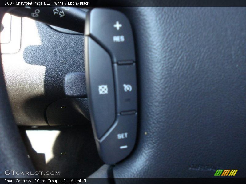 White / Ebony Black 2007 Chevrolet Impala LS