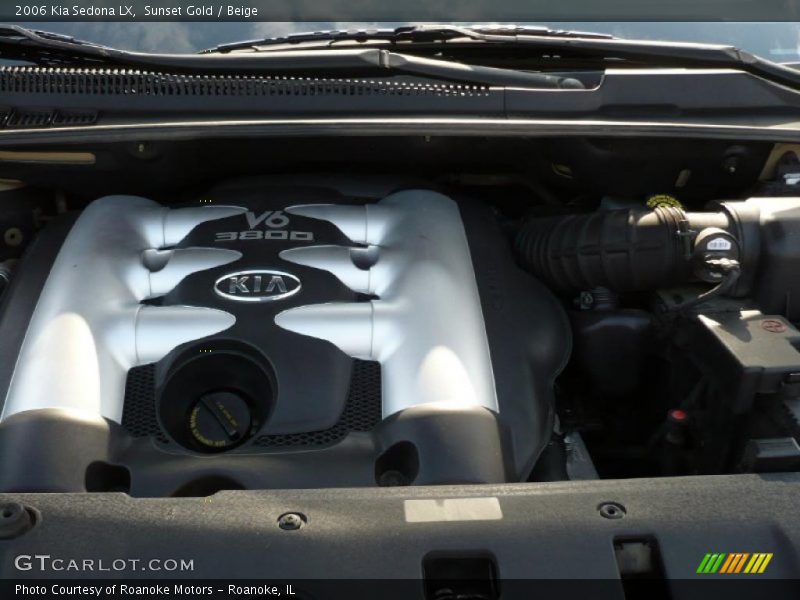 Sunset Gold / Beige 2006 Kia Sedona LX