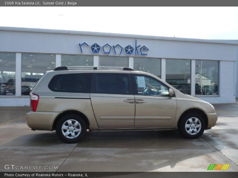 Sunset Gold / Beige 2006 Kia Sedona LX