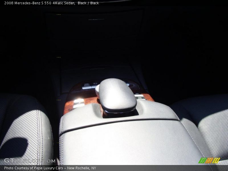 Black / Black 2008 Mercedes-Benz S 550 4Matic Sedan