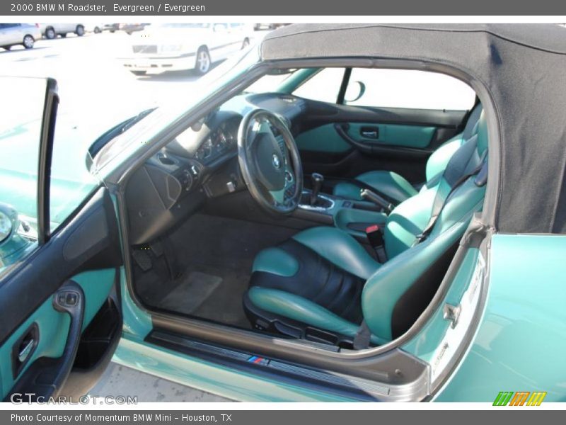  2000 M Roadster Evergreen Interior