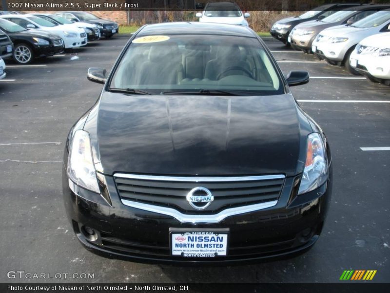 Super Black / Frost 2007 Nissan Altima 2.5 S