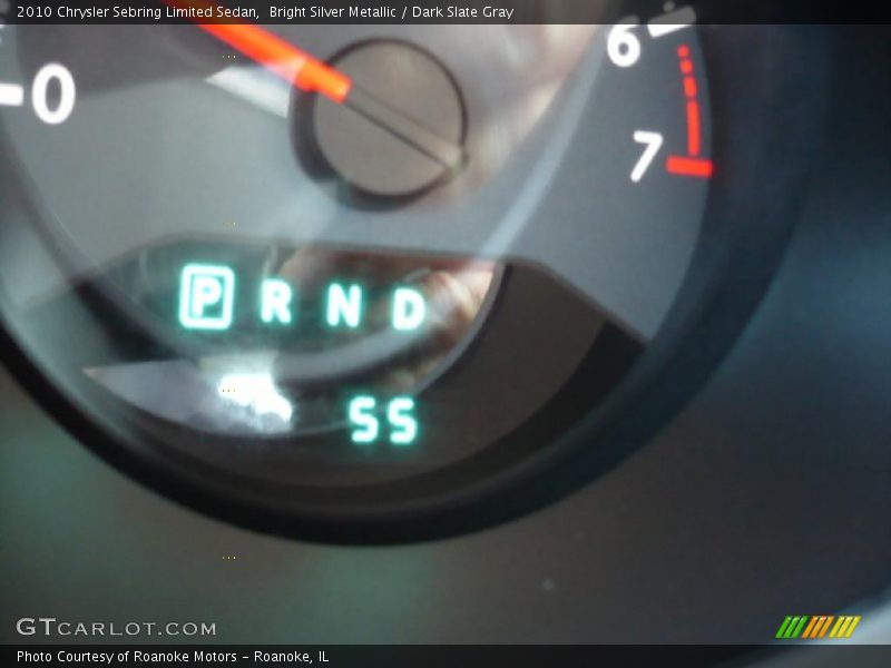 Bright Silver Metallic / Dark Slate Gray 2010 Chrysler Sebring Limited Sedan