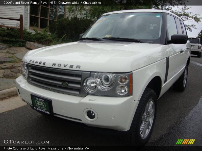 Chawton White / Charcoal/Jet 2006 Land Rover Range Rover HSE