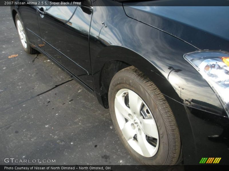 Super Black / Frost 2007 Nissan Altima 2.5 S