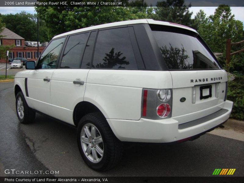 Chawton White / Charcoal/Jet 2006 Land Rover Range Rover HSE
