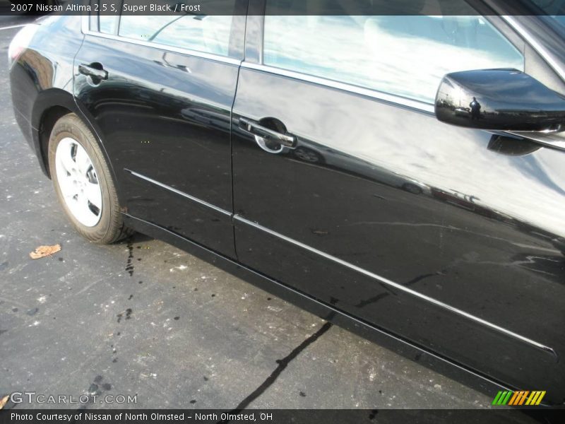 Super Black / Frost 2007 Nissan Altima 2.5 S