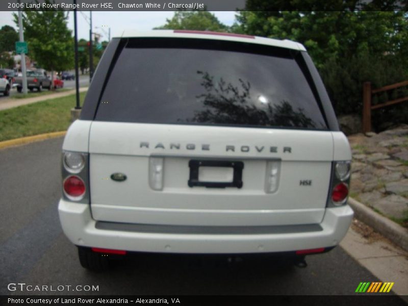 Chawton White / Charcoal/Jet 2006 Land Rover Range Rover HSE