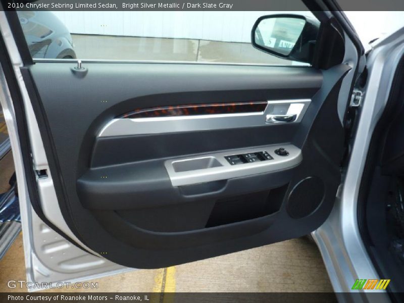 Bright Silver Metallic / Dark Slate Gray 2010 Chrysler Sebring Limited Sedan