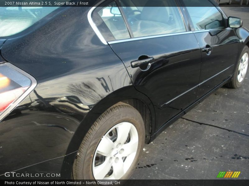 Super Black / Frost 2007 Nissan Altima 2.5 S