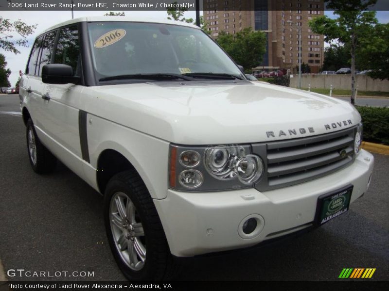 Chawton White / Charcoal/Jet 2006 Land Rover Range Rover HSE