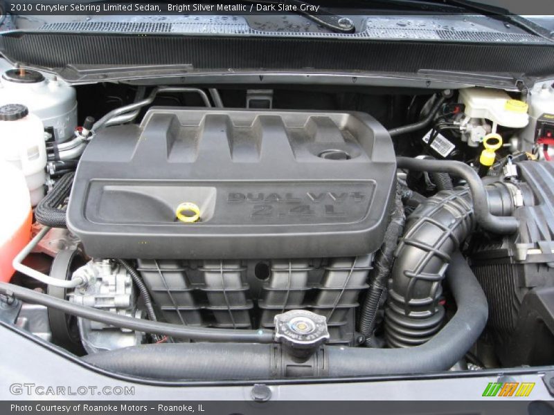 Bright Silver Metallic / Dark Slate Gray 2010 Chrysler Sebring Limited Sedan