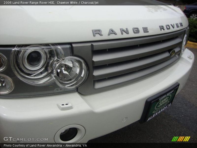 Chawton White / Charcoal/Jet 2006 Land Rover Range Rover HSE