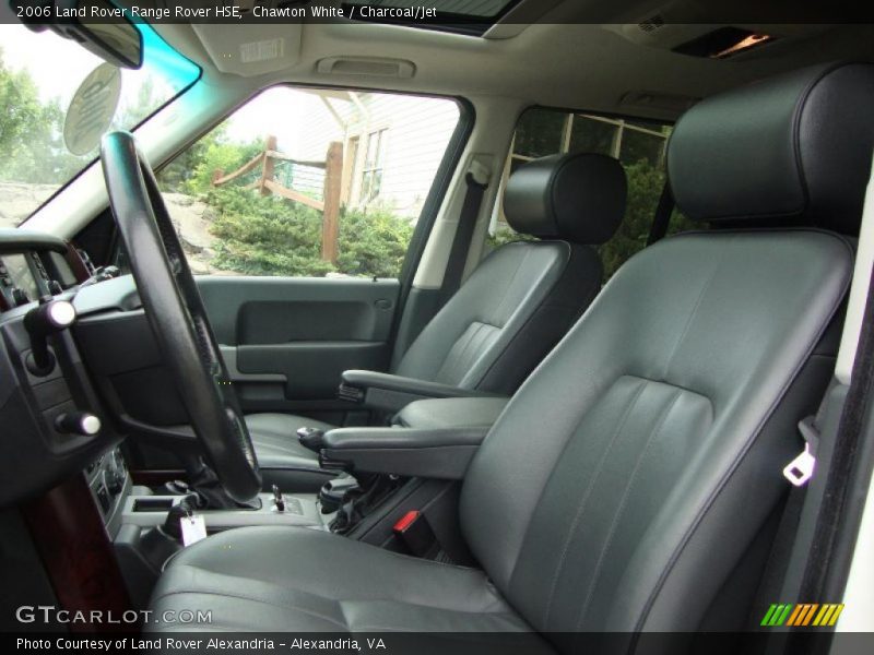 Chawton White / Charcoal/Jet 2006 Land Rover Range Rover HSE