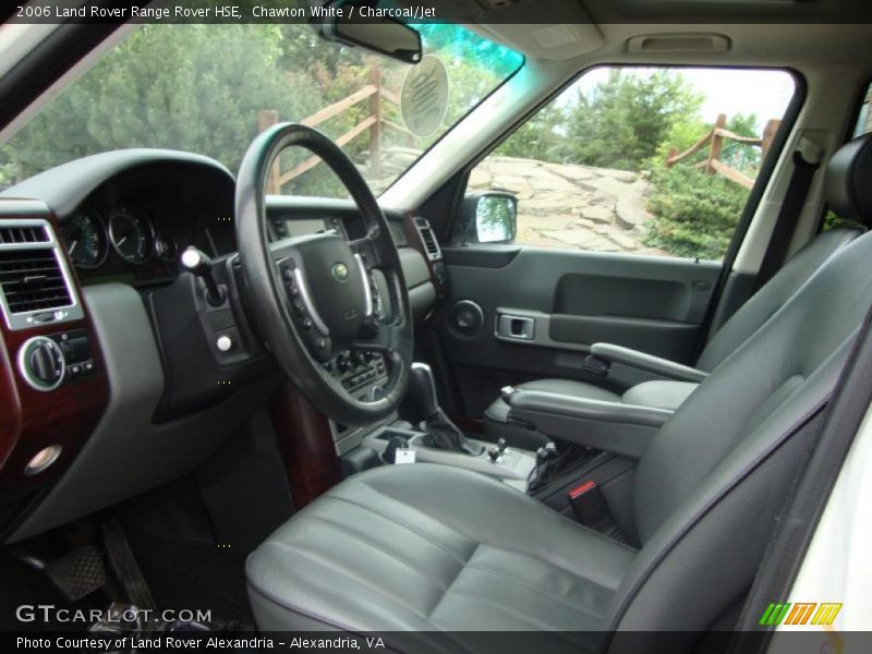 Chawton White / Charcoal/Jet 2006 Land Rover Range Rover HSE