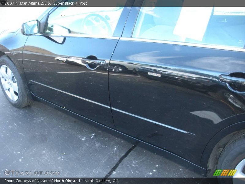 Super Black / Frost 2007 Nissan Altima 2.5 S