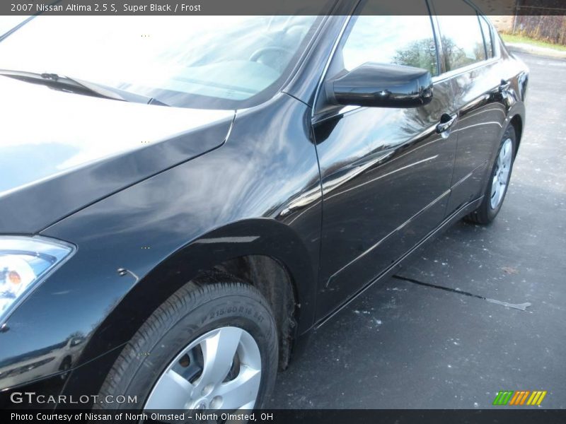 Super Black / Frost 2007 Nissan Altima 2.5 S