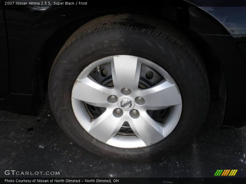 Super Black / Frost 2007 Nissan Altima 2.5 S