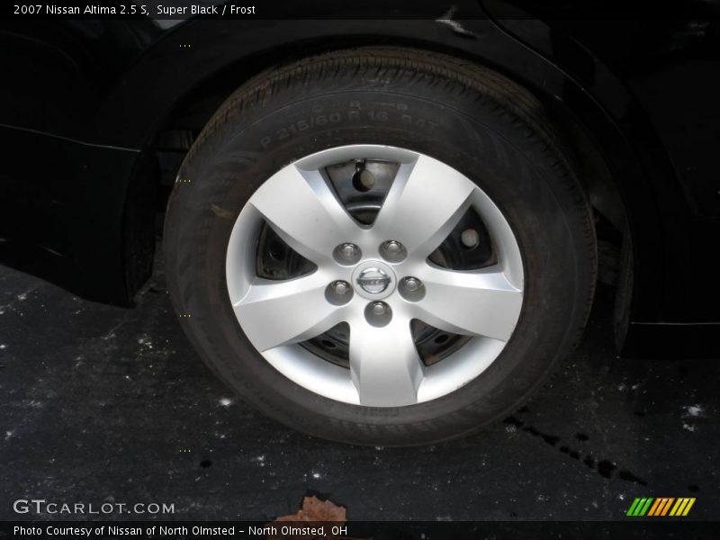 Super Black / Frost 2007 Nissan Altima 2.5 S