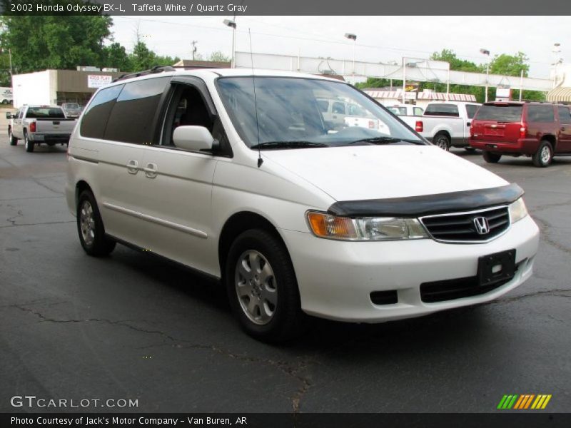 Taffeta White / Quartz Gray 2002 Honda Odyssey EX-L