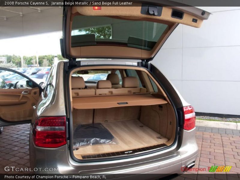 Jarama Beige Metallic / Sand Beige Full Leather 2008 Porsche Cayenne S