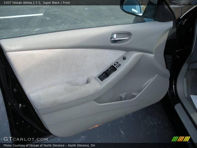 Super Black / Frost 2007 Nissan Altima 2.5 S