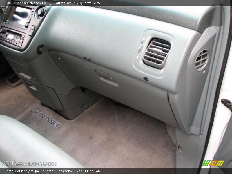 Taffeta White / Quartz Gray 2002 Honda Odyssey EX-L