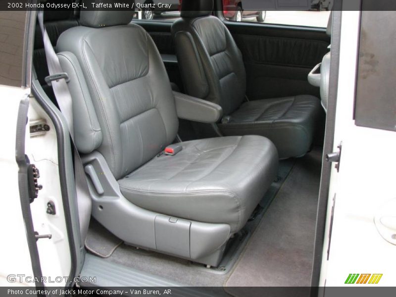 Taffeta White / Quartz Gray 2002 Honda Odyssey EX-L