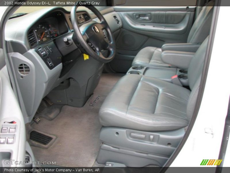 Taffeta White / Quartz Gray 2002 Honda Odyssey EX-L