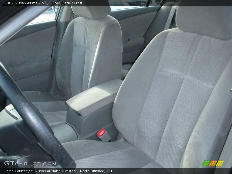 Super Black / Frost 2007 Nissan Altima 2.5 S