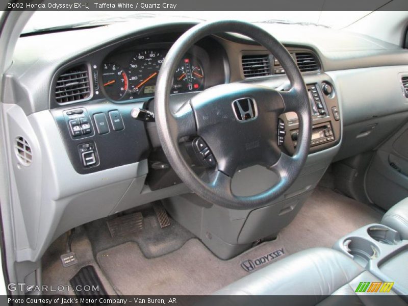 Taffeta White / Quartz Gray 2002 Honda Odyssey EX-L