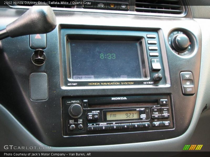 Taffeta White / Quartz Gray 2002 Honda Odyssey EX-L