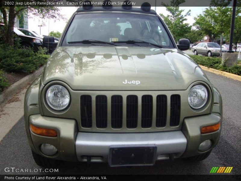 Cactus Green Metallic / Dark Slate Gray 2002 Jeep Liberty Renegade 4x4