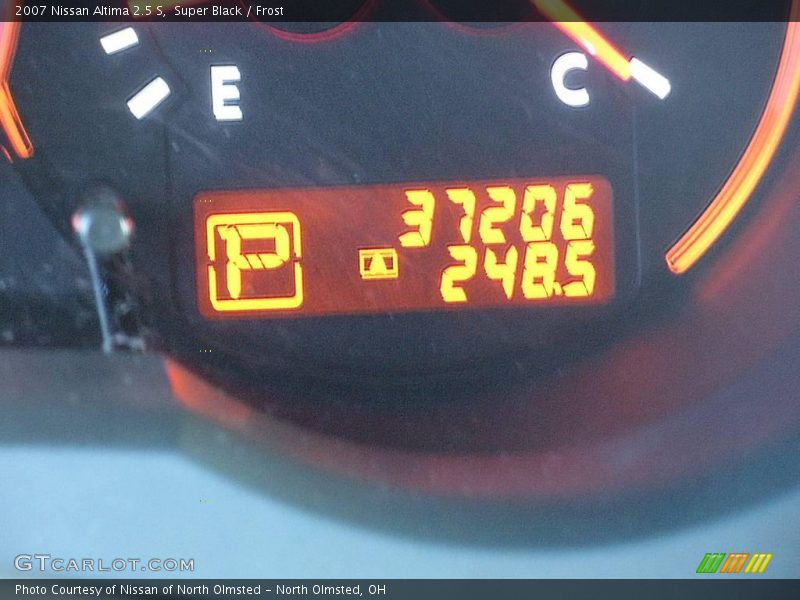 Super Black / Frost 2007 Nissan Altima 2.5 S