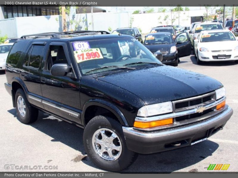 Onyx Black / Graphite 2001 Chevrolet Blazer LS 4x4