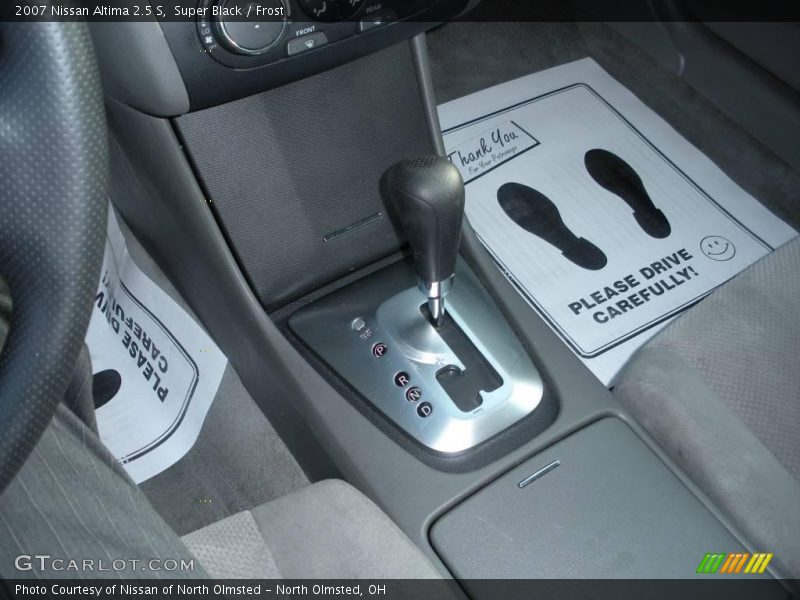 Super Black / Frost 2007 Nissan Altima 2.5 S