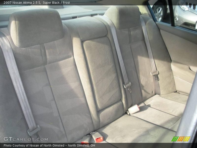 Super Black / Frost 2007 Nissan Altima 2.5 S