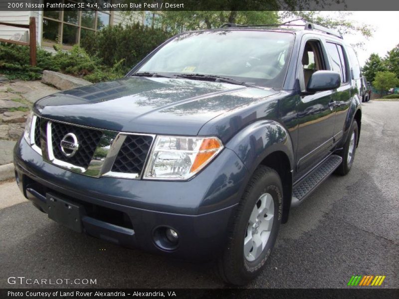 Silverton Blue Pearl / Desert 2006 Nissan Pathfinder SE 4x4