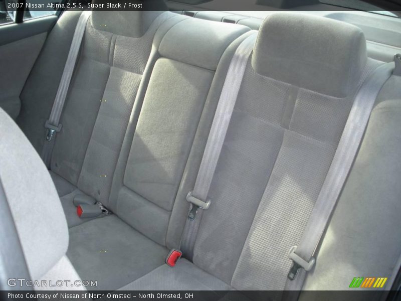 Super Black / Frost 2007 Nissan Altima 2.5 S