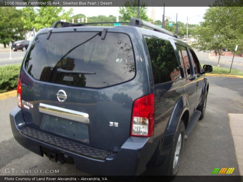 Silverton Blue Pearl / Desert 2006 Nissan Pathfinder SE 4x4