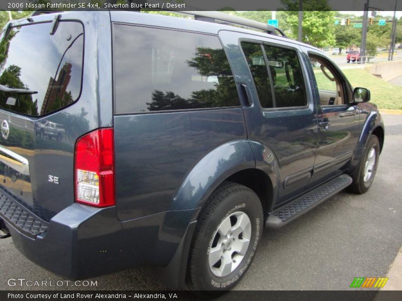 Silverton Blue Pearl / Desert 2006 Nissan Pathfinder SE 4x4