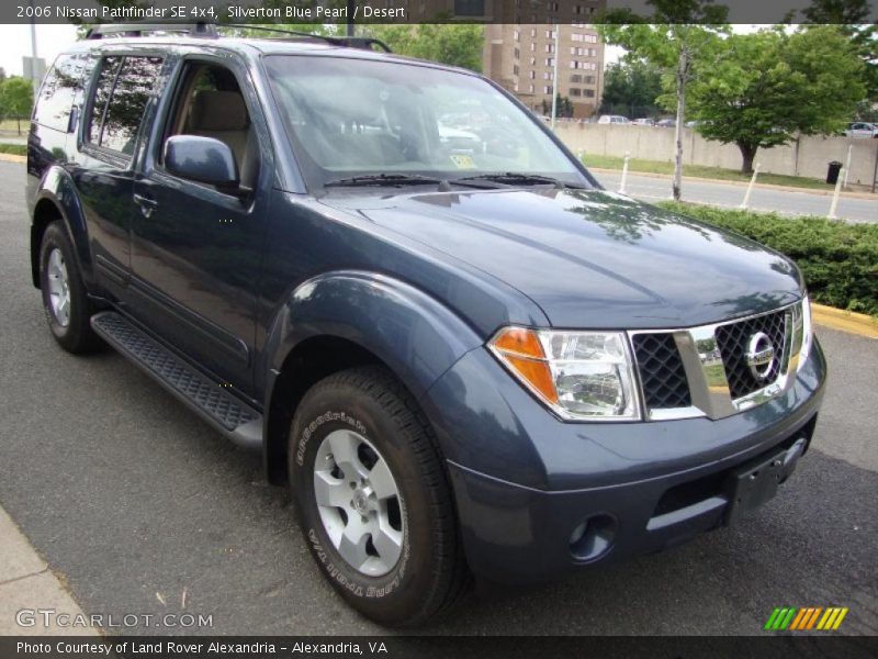 Silverton Blue Pearl / Desert 2006 Nissan Pathfinder SE 4x4