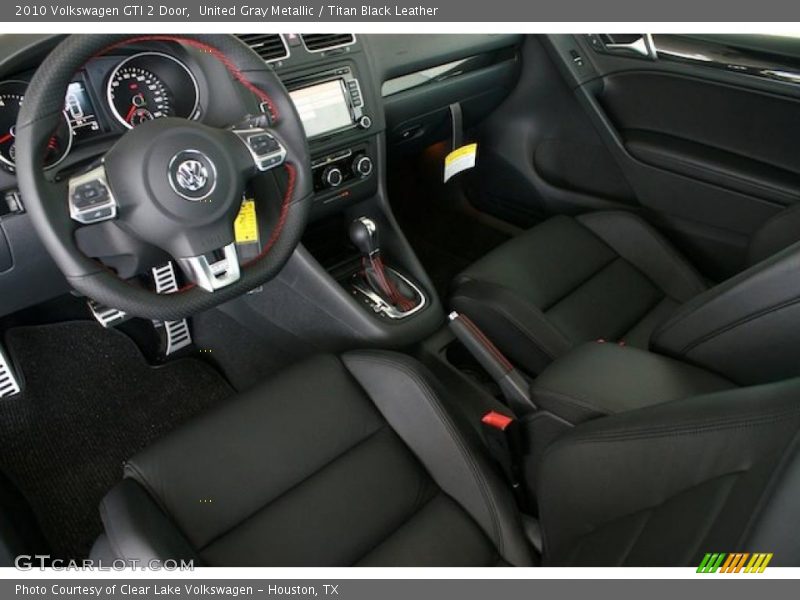 United Gray Metallic / Titan Black Leather 2010 Volkswagen GTI 2 Door