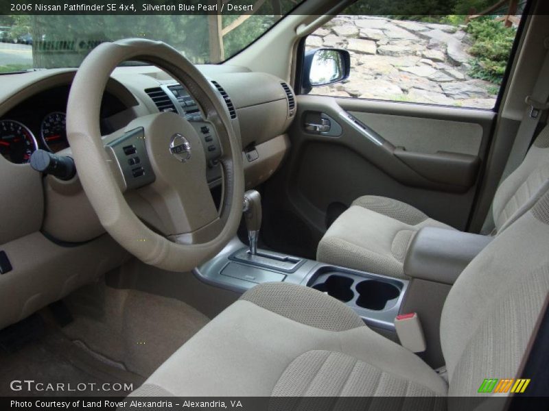 Silverton Blue Pearl / Desert 2006 Nissan Pathfinder SE 4x4