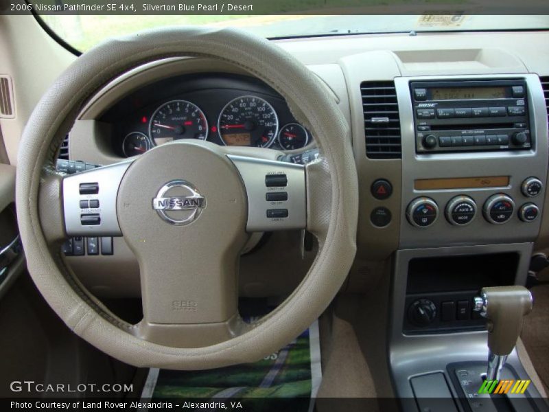 Silverton Blue Pearl / Desert 2006 Nissan Pathfinder SE 4x4