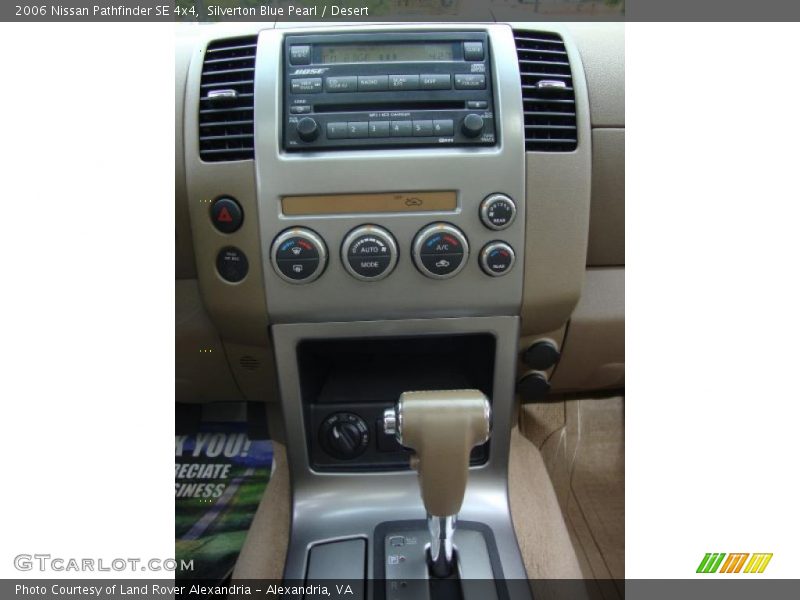 Silverton Blue Pearl / Desert 2006 Nissan Pathfinder SE 4x4