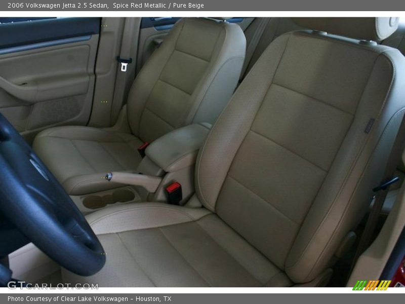 Spice Red Metallic / Pure Beige 2006 Volkswagen Jetta 2.5 Sedan