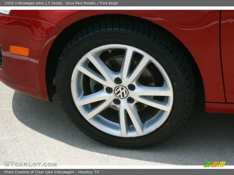 Spice Red Metallic / Pure Beige 2006 Volkswagen Jetta 2.5 Sedan
