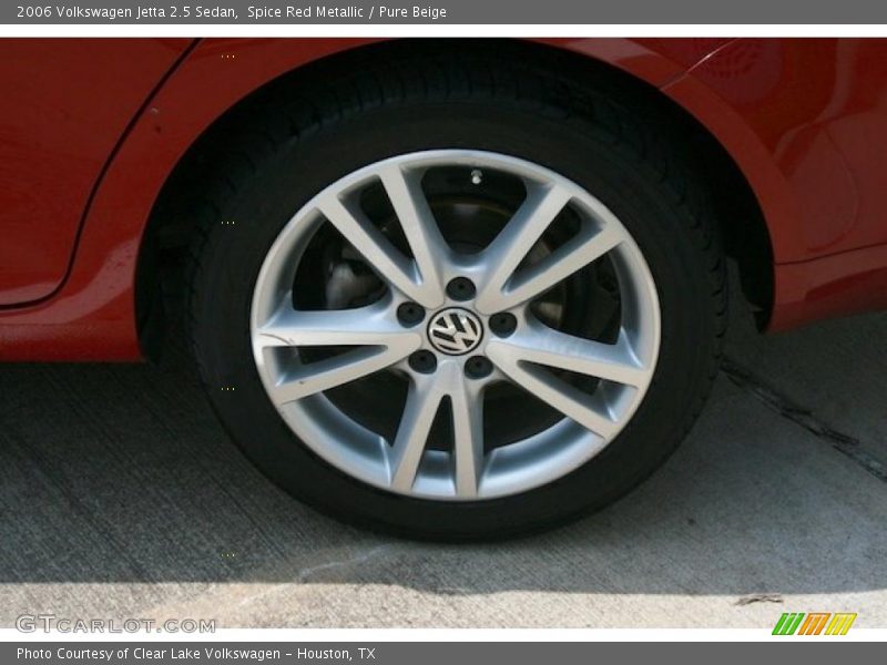 Spice Red Metallic / Pure Beige 2006 Volkswagen Jetta 2.5 Sedan